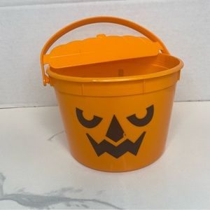 2022 McDonalds Halloween McPunk'n Happy Meal Bucket Pail Pumpkin Set Of 2 Orange
